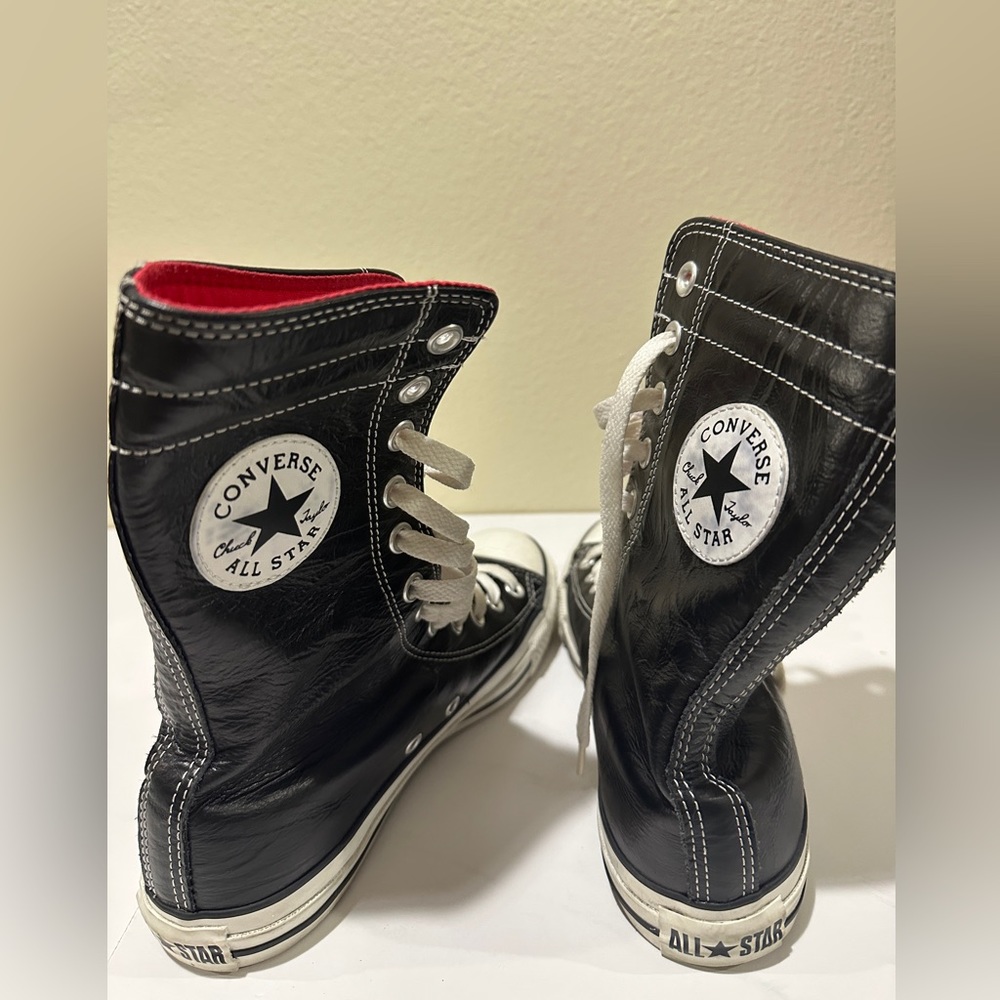 Converse All Star Lace Up Boots in Black Women’s 7.5